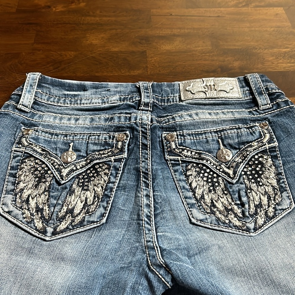 Miss me jeans waist size 27 inseam 29 bootcut - Picture 1 of 5